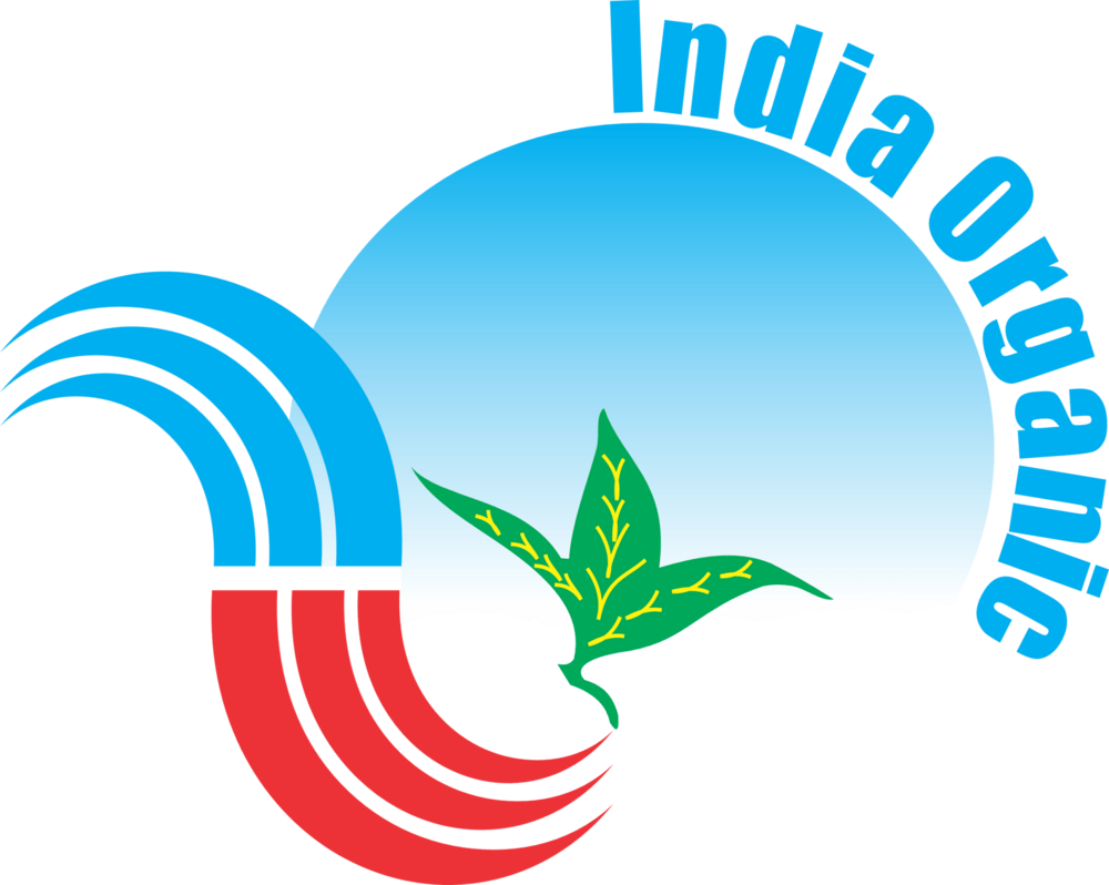 India Organic Logo PNG Vector