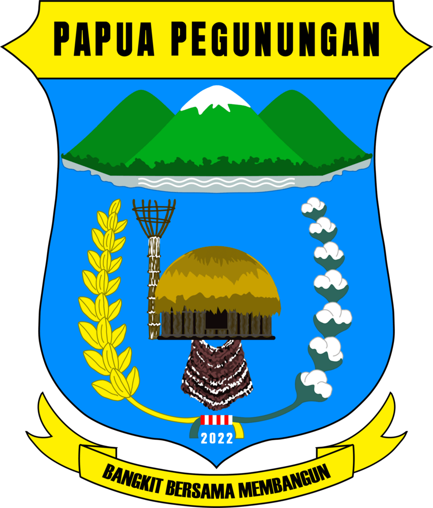 Lambang Papua Pegunungan Logo PNG Vector