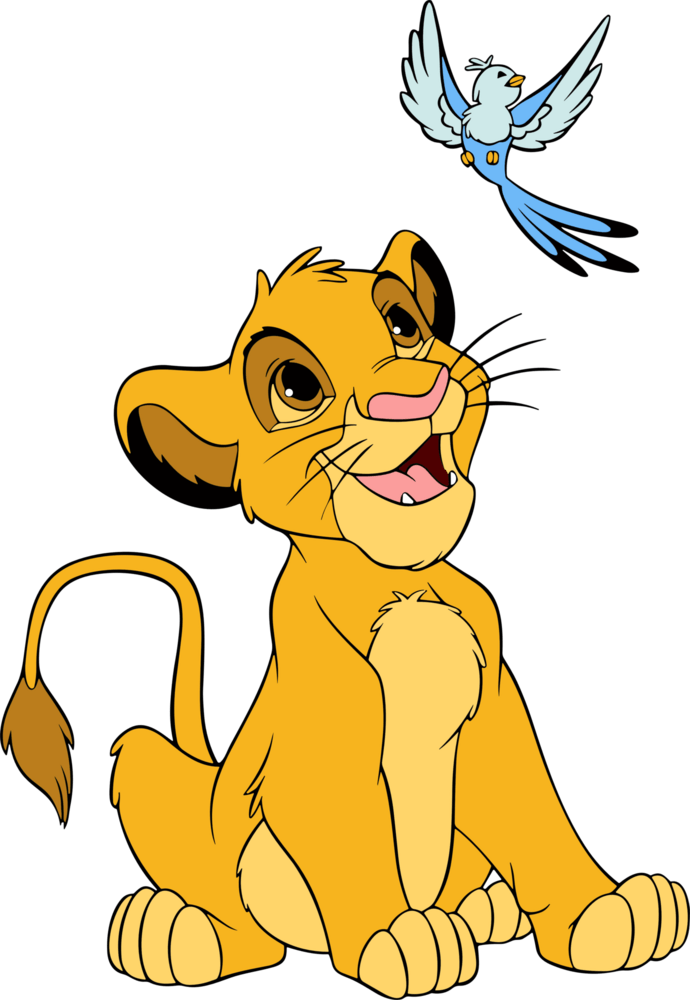 lion king simba Logo PNG Vector