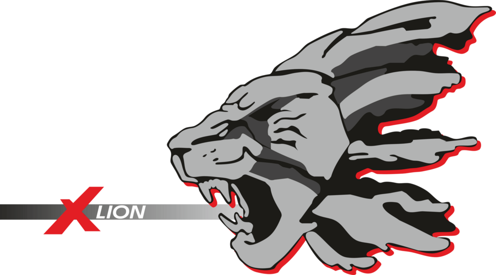 MAN_X-Lion Logo PNG Vector