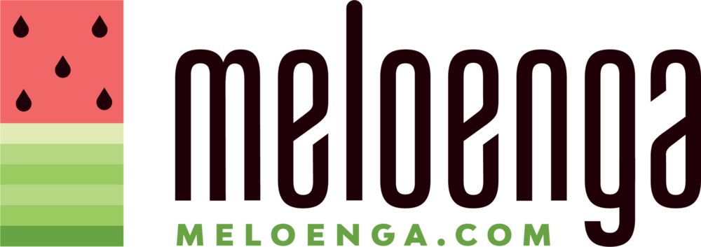 Meloenga Digital Business Card Logo PNG Vector