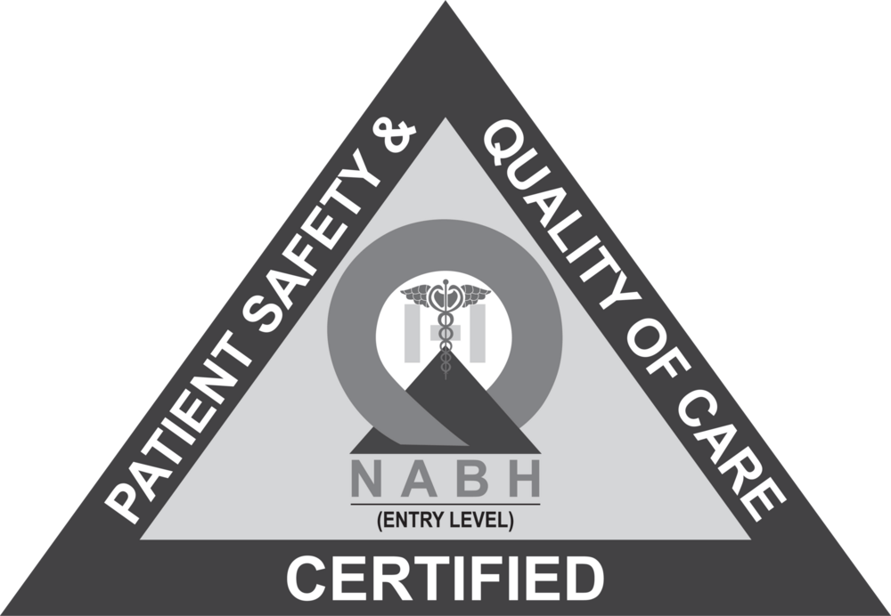 NABH CERTIFIED BLACK AND WHITE Logo PNG Vector