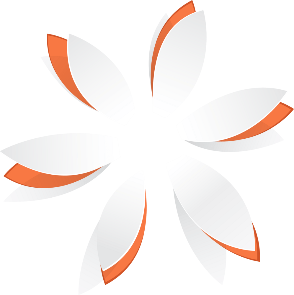 Paper Flower Logo PNG Vector