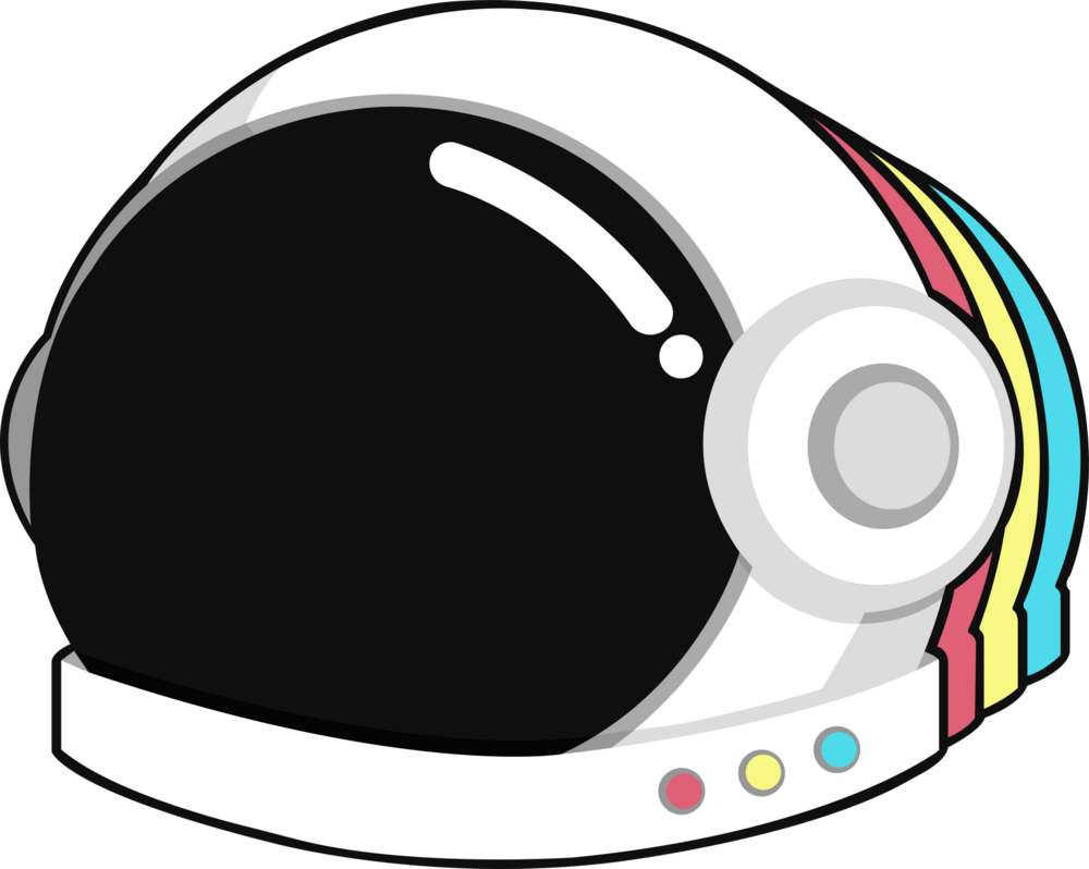 Party Astronauts Logo PNG Vector