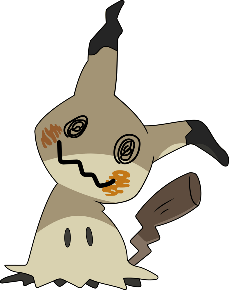 Pokemon Mimikyu Logo PNG Vector