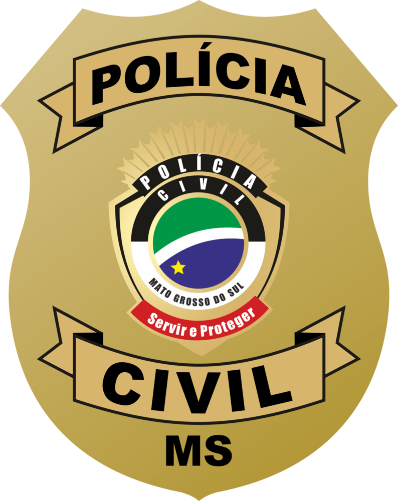 Policia Civil Estado Do Mato Grosso do Sul Logo PNG Vector