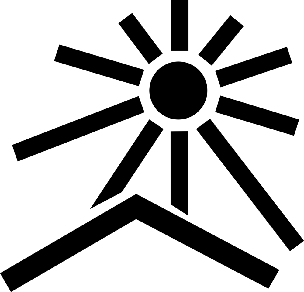 Protect From Sun Sign Logo PNG Vector