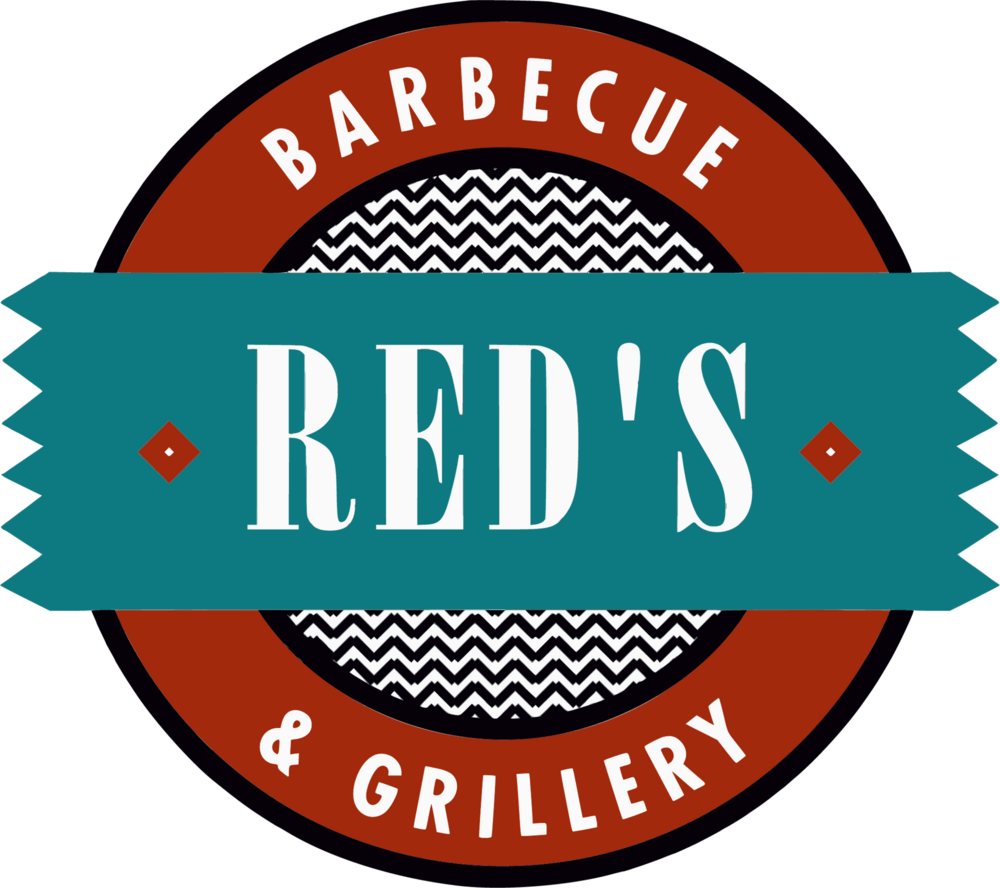 Red's Barbecue & Grillery Logo PNG Vector