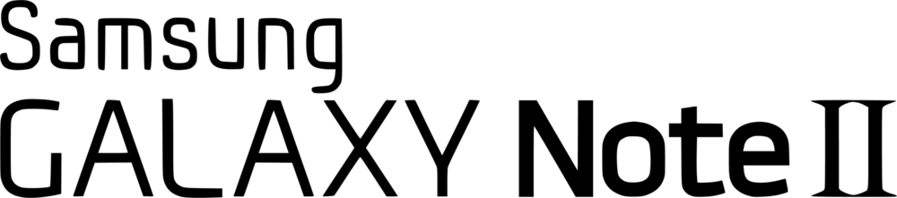 Samsung Galaxy Note II Logo PNG Vector