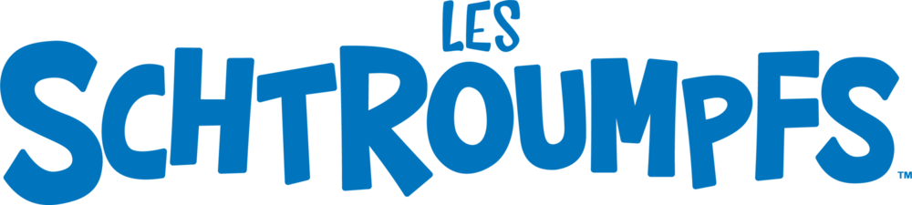Smurf French (Schtroumpfs) Logo PNG Vector