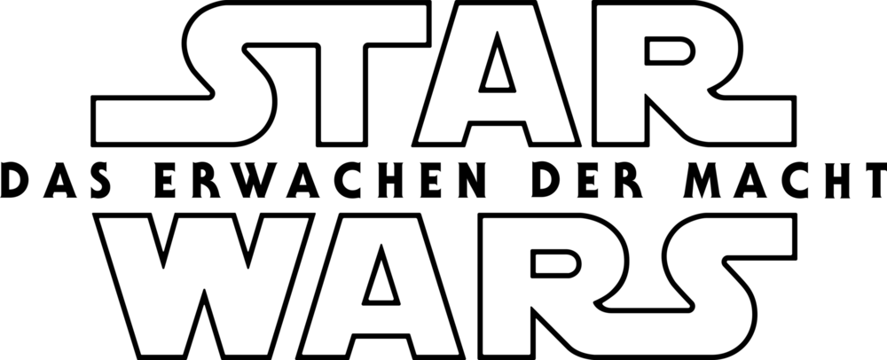 Star Wars - Das Erwachen der Macht Logo PNG Vector