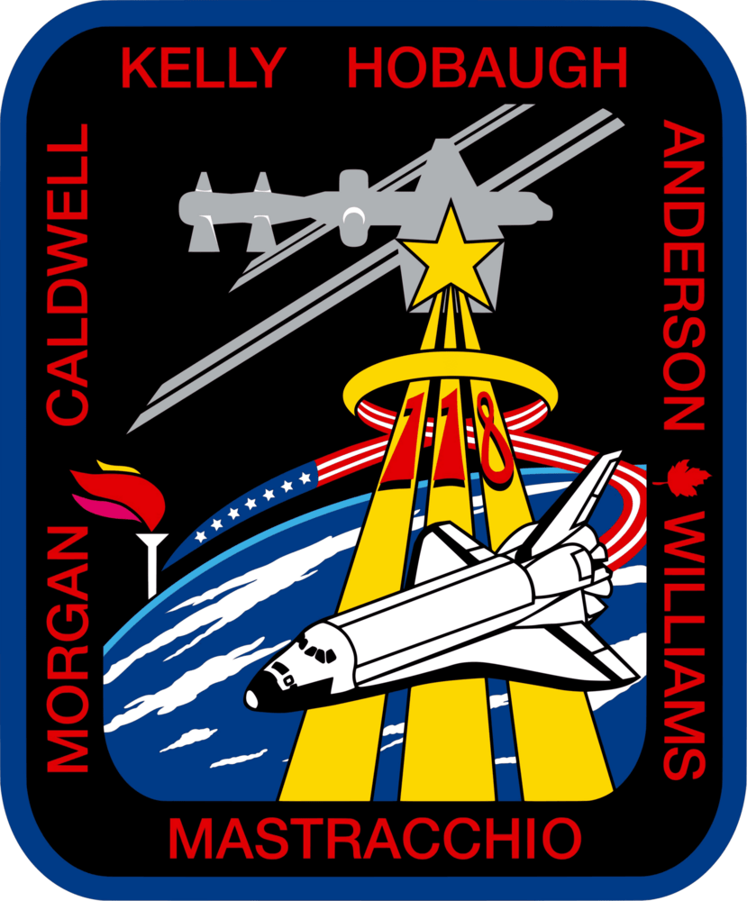 STS-118 Mission Patch Logo PNG Vector