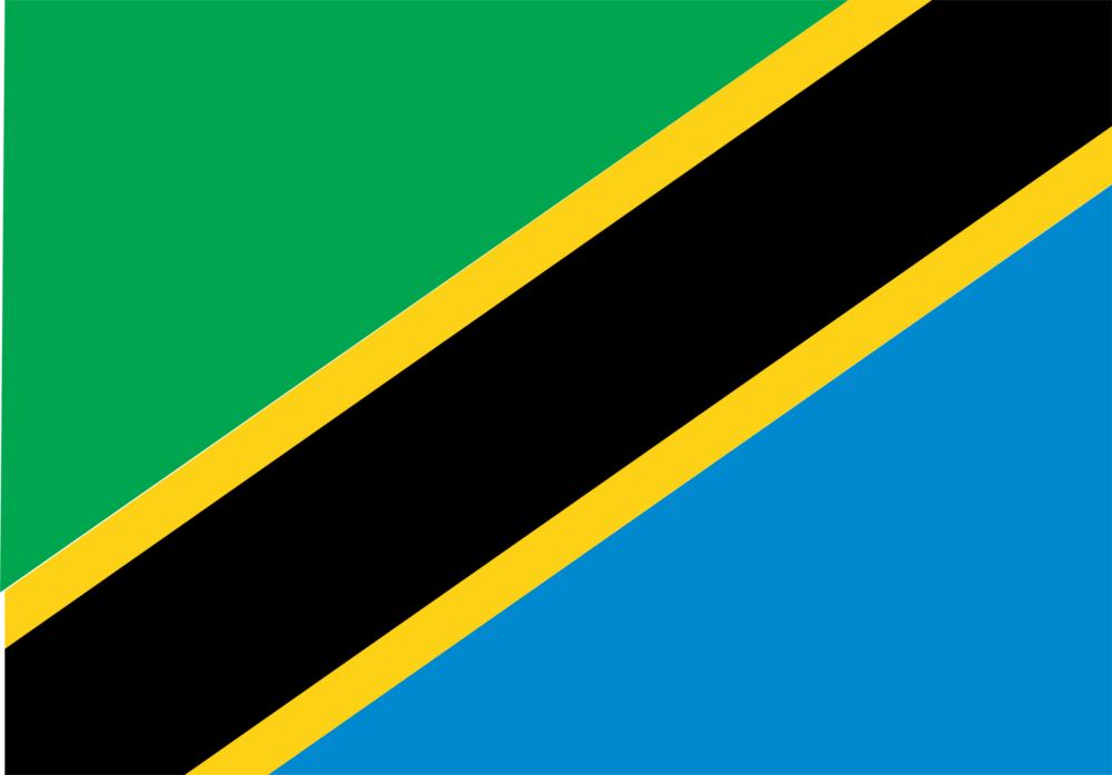 Tanzania Flag Logo PNG Vector