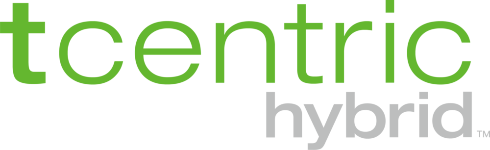 tCentric Hybrid Logo PNG Vector