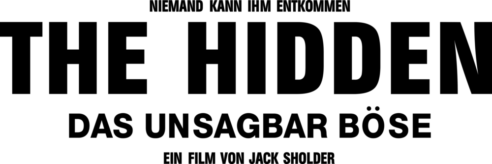 The Hidden – Das unsagbar Böse Logo PNG Vector