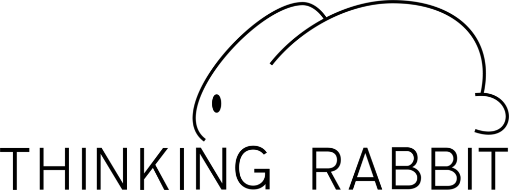 Thinking Rabbit Logo PNG Vector