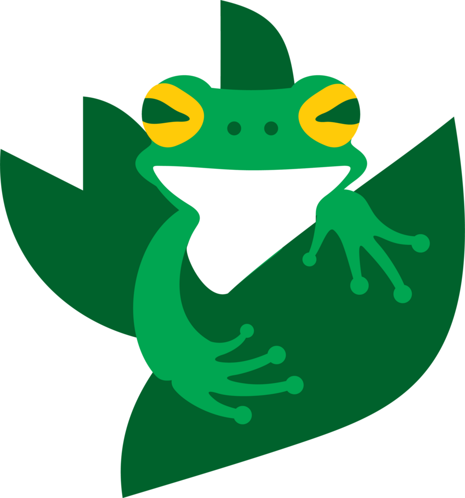 Treefrog Logo PNG Vector