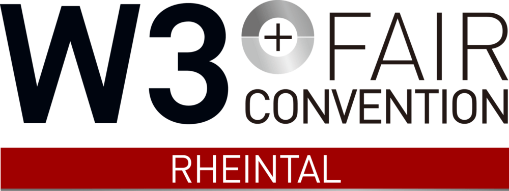 W3+ Fair/Convention Rheintal Logo PNG Vector
