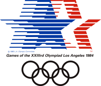 1984 Summer Olympics Logo PNG Vector