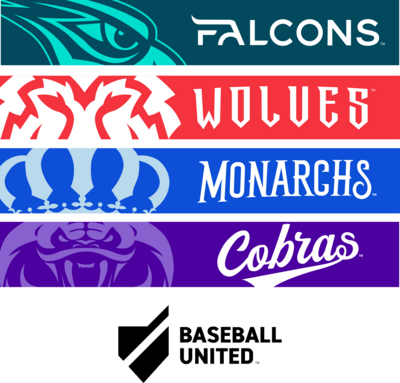 Baseball United (2023) teams Logo PNG Vector
