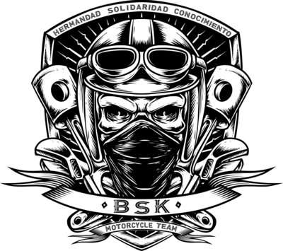 BSK Motorcycle Team Logo PNG Vector