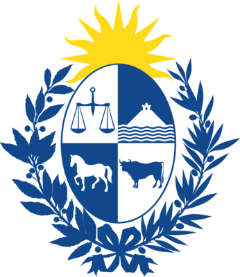 Coat of Arms of the Republic of Uruguay Logo PNG Vector