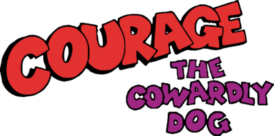 Courage the Cowardly Dog TV Series Logo PNG Vector