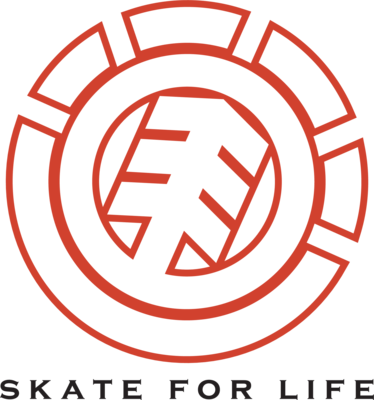 Element Skate For Life Logo PNG Vector