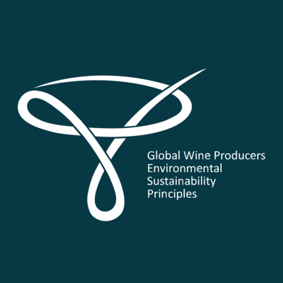 Global Wine Producers Environmental Sustainability Logo PNG Vector