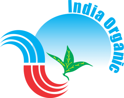 India Organic Logo PNG Vector