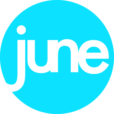 June TV Logo PNG Vector