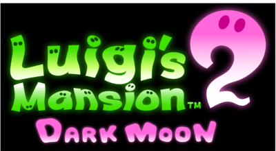Luigi's Mansion 2 Logo PNG Vector