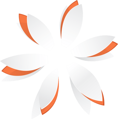 Paper Flower Logo PNG Vector
