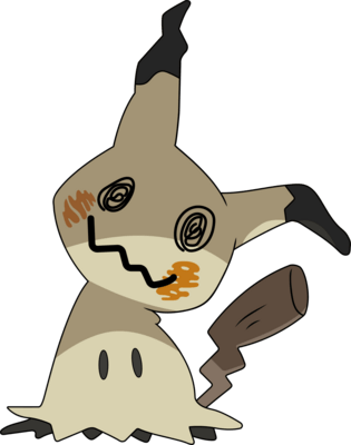 Pokemon Mimikyu Logo PNG Vector