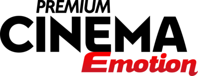 Premium Cinema Emotion Logo PNG Vector