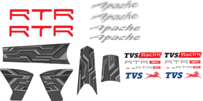 RTR APACHE 180 Logo PNG Vector