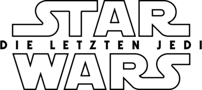 Star Wars - Die letzten Jedi Logo PNG Vector