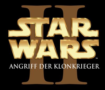 Star Wars - Episode 2 - Angriff der Klonkrieger Logo PNG Vector