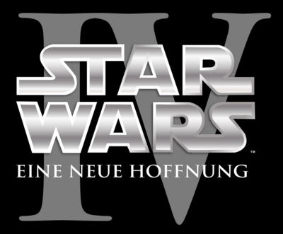 Star Wars - Episode 4 - Eine neue Hoffnung Logo PNG Vector