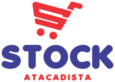 Stock Atacadista Logo PNG Vector