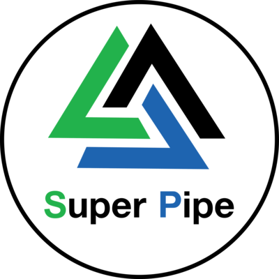 Super pipe Logo PNG Vector