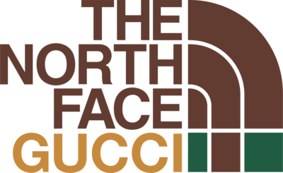 The North Face x Gucci Logo PNG Vector