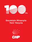 Cumhuriyet Halk Partisi (CHP) 100. Yıl Görseli Logo PNG Vector
