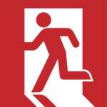 Emergency Exit Logo PNG Vector