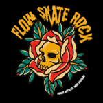 FLOW Skate Rock Logo PNG Vector