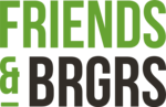 Friends & Brgrs Logo PNG Vector