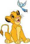 lion king simba Logo PNG Vector