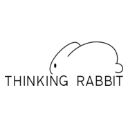 Thinking Rabbit Logo PNG Vector