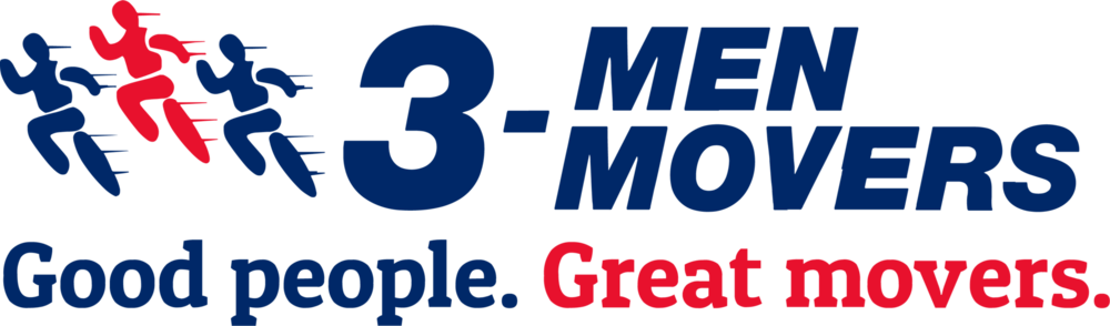 3 Men Movers Logo PNG Vector