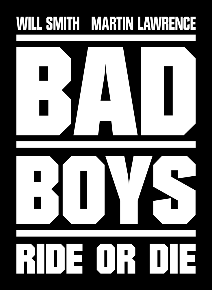 Bad Boys - Ride or Die Logo PNG Vector